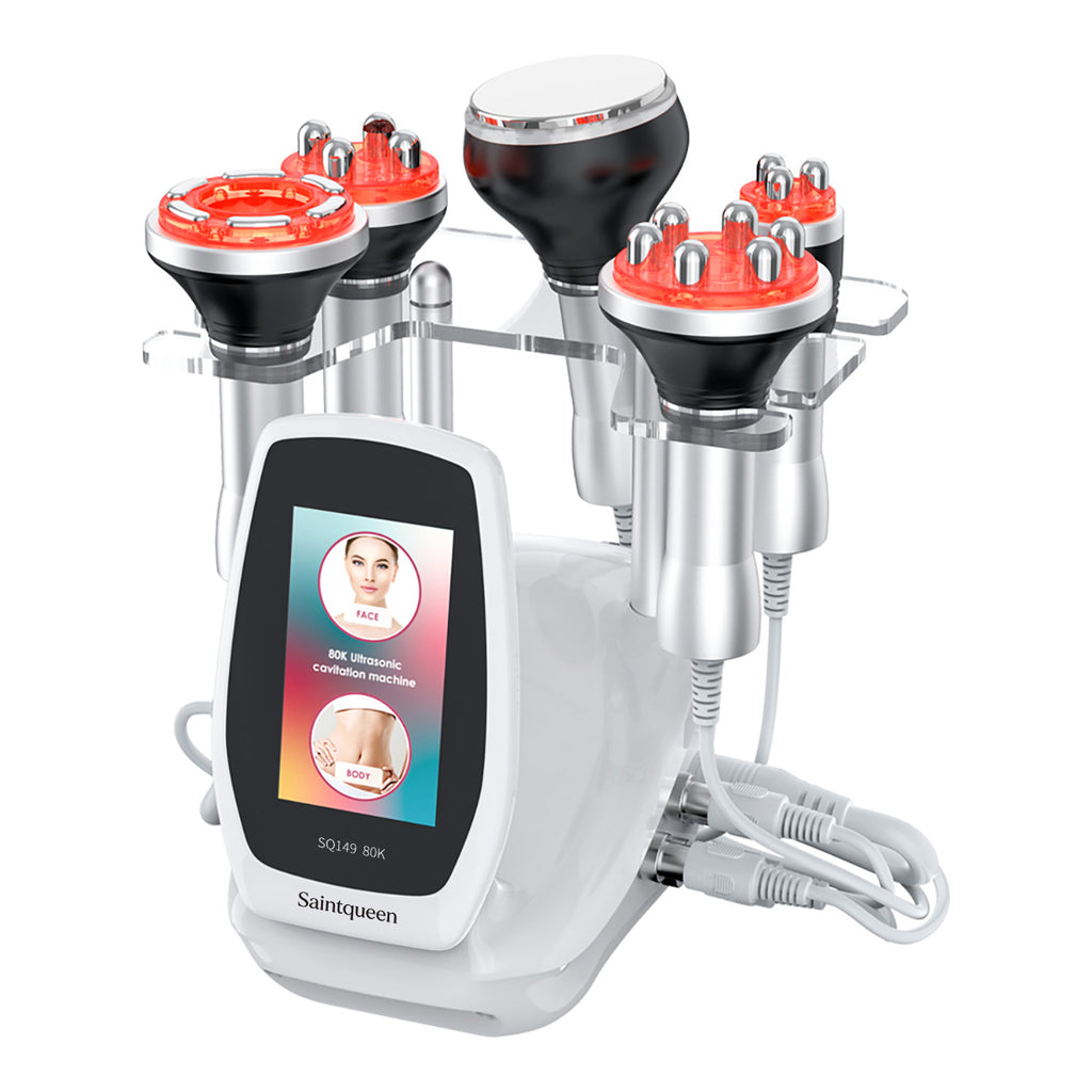SQ149 Pro, 5in1 80K Body Sculpting Machine, Multi-Polar RF Skin Tightening Negative Pressure Massage Body Shaping Device