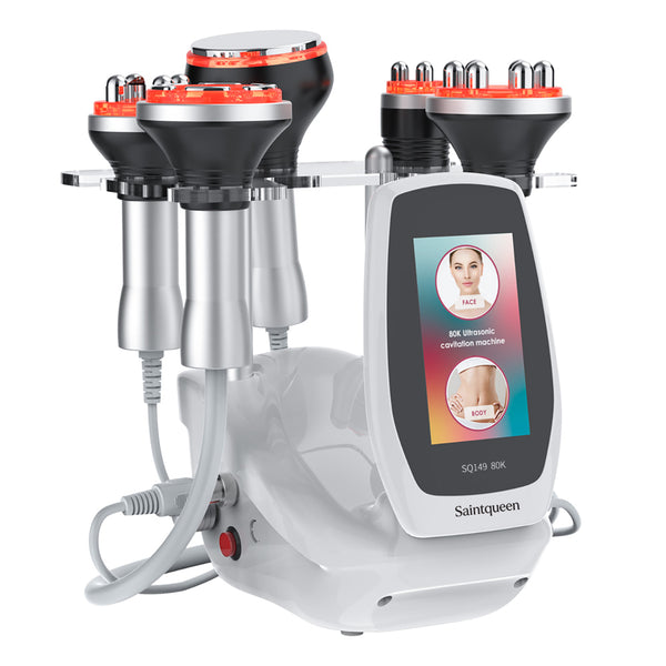 SQ149 Pro, 5in1 80K Body Sculpting Machine, Multi-Polar RF Skin Tightening Negative Pressure Massage Body Shaping Device