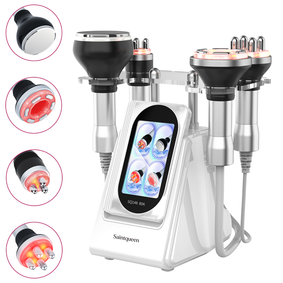 SQ148A Basic, 4in1 80K Body Machine | RF Radio Frequency Skin Tightening Negative Pressure Massage Body & Face Shaping Main image