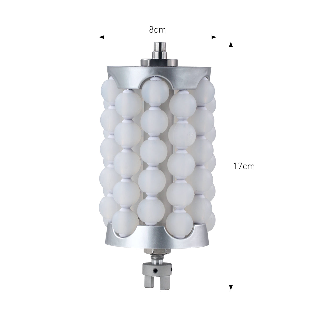 SQ160A Inner Ball Roller Machine, 360° Rotating Compression Micro-Vibration Body & Face Contouring Device with LED Light Therapy for Lymphatic Drainage, Skin Smoothing