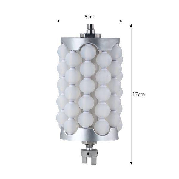 SQ160A Inner Ball Roller Machine, 360° Rotating Compression Micro-Vibration Body & Face Contouring Device with LED Light Therapy for Lymphatic Drainage, Skin Smoothing