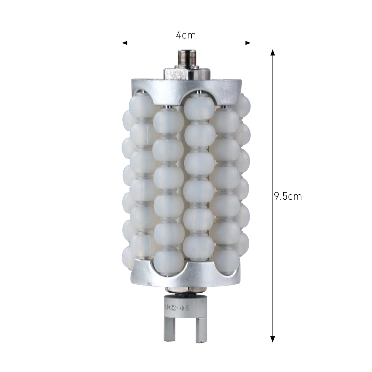 SQ160A Inner Ball Roller Machine, 360° Rotating Compression Micro-Vibration Body & Face Contouring Device with LED Light Therapy for Lymphatic Drainage, Skin Smoothing