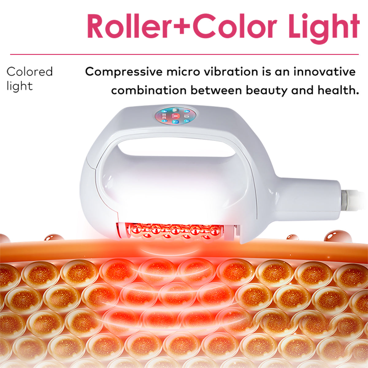 SQ160B Inner Ball Roller Machine, 360° Rotation Compression Micro-Vibration Body & Face Contouring Device, Dual Handle Lymphatic Drainage Skin Smoothing Skin Tightening Secondary image