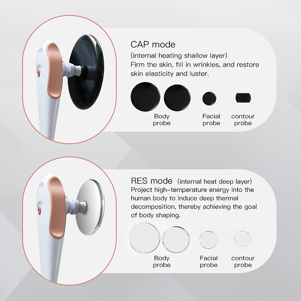 SQ185 448 kHz RF Beauty Device with CAP & RES Probes
