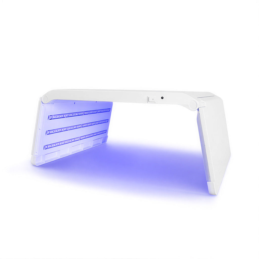 SQ22 Foldable Mini Space Capsule Full-Body, 7-Color 468 Beads LED Light Therapy Machine Light NIR Phototherapy Skin Rejuvenation with Time Temp Brightness Control