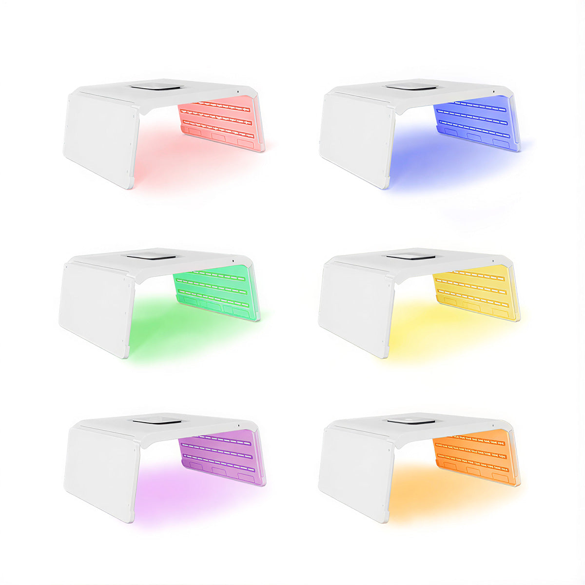 SQ22 Foldable Mini Space Capsule Full-Body, 7-Color 468 Beads LED Light Therapy Machine Light NIR Phototherapy Skin Rejuvenation with Time Temp Brightness Control