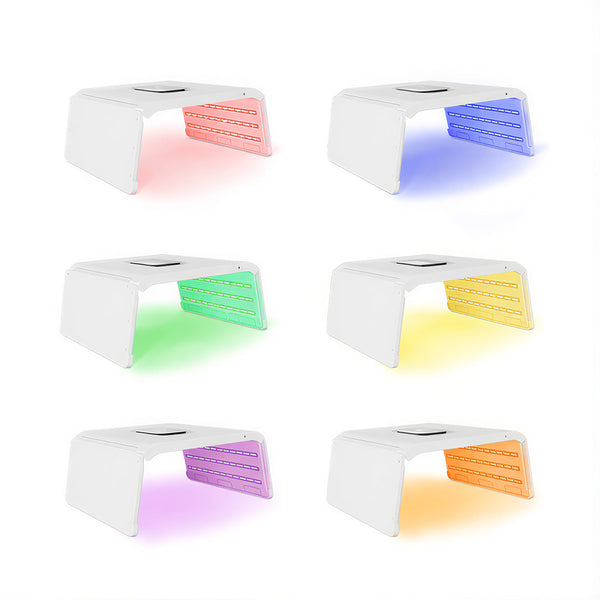 SQ22 Foldable Mini Space Capsule Full-Body, 7-Color 468 Beads LED Light Therapy Machine Light NIR Phototherapy Skin Rejuvenation with Time Temp Brightness Control