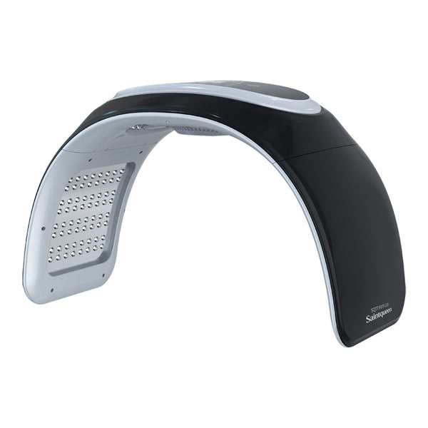 SQ77 184 Beads 7-Color LED Light Therapy Machine, EMS Microcurrent, Hot Compress, Nano Ultrasonic Spray & UV Light
