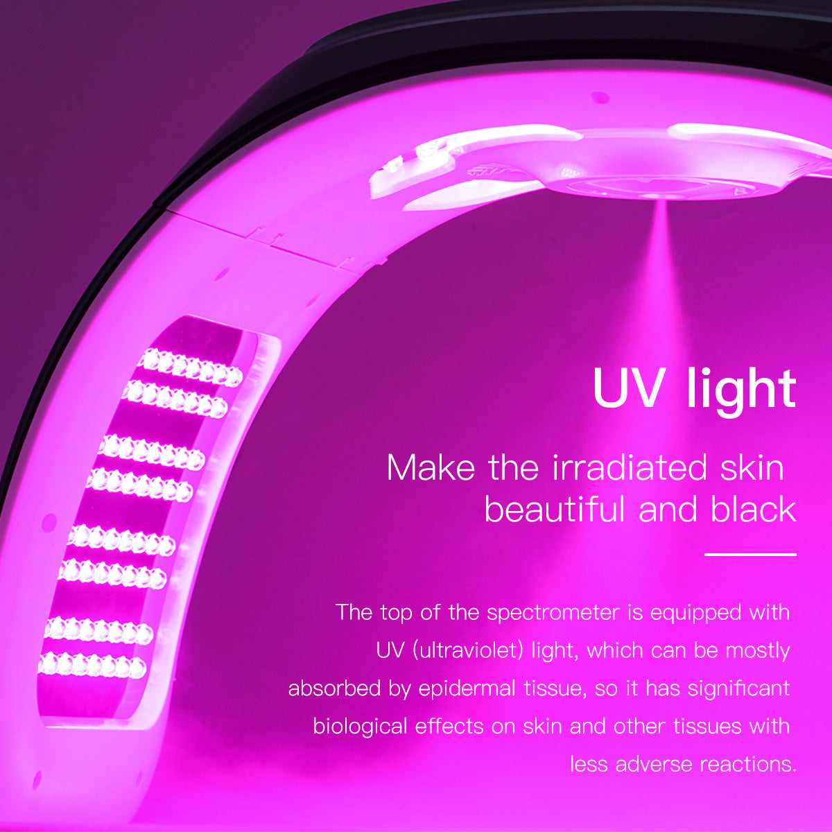 SQ77 184 Beads 7-Color LED Light Therapy Machine, EMS Microcurrent, Hot Compress, Nano Ultrasonic Spray & UV Light