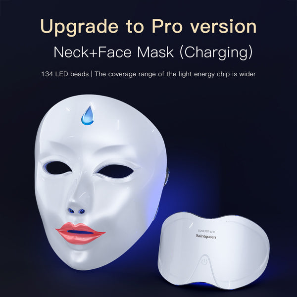 SQ50 | Face & Neck Radiance Mask 50-LED 7-Color LED Face Mask