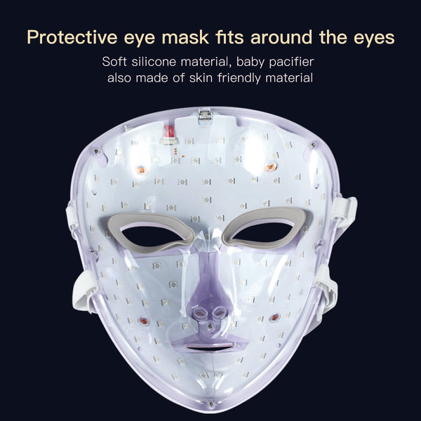 SQ50 | Face & Neck Radiance Mask 50-LED 7-Color LED Face Mask