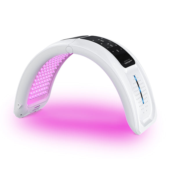 SQ93 PDT Light Therapy Machine 182 LED Beads 7-Color Red Blue Yellow Green Purple Orange Photon Lamp Facial Body Skin Rejuvenation Anti-Aging Acne Care