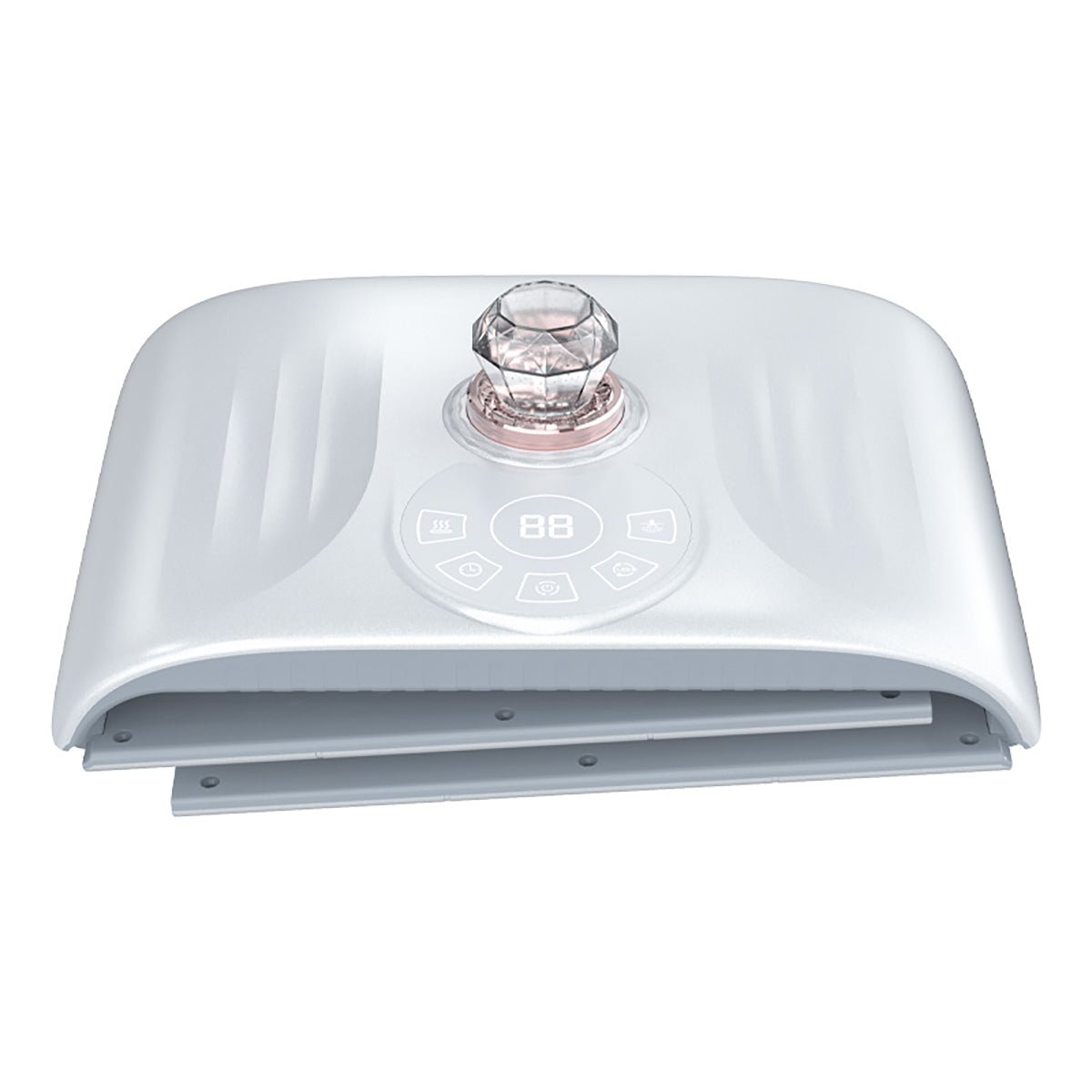 SQ125 7-Color PDT LED Light Therapy Spectrometer, 117 LED Beads Facial Skin Care Beauty Folding Machine with Ultrasonic Nano Spray & Hot Compress