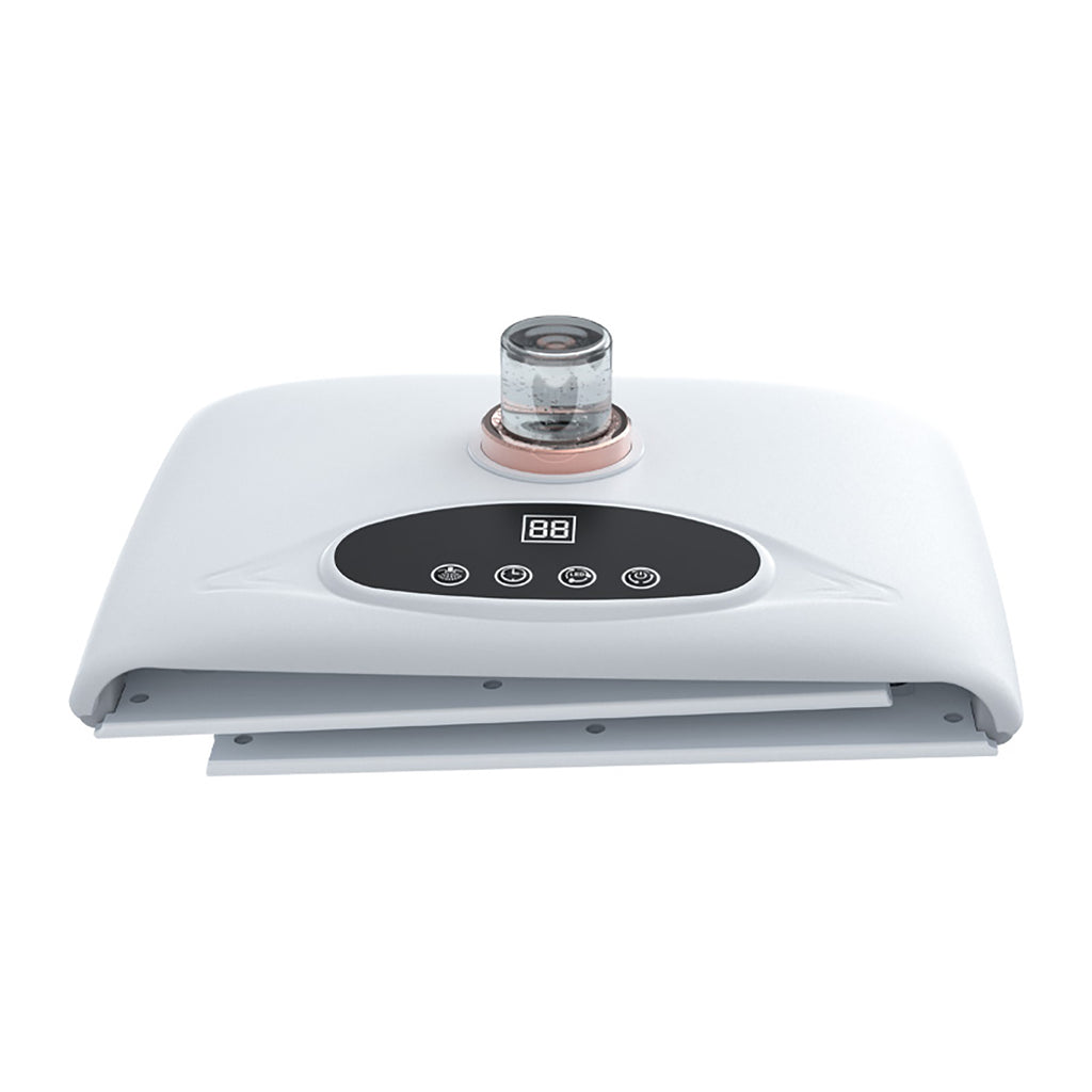 SQ122 LED Hydration Spectrometer 135 Beads 8-Color Light Therapy Machine With Nano Mist Spray, Foldable PDT Photon Facial Skin Rejuvenation