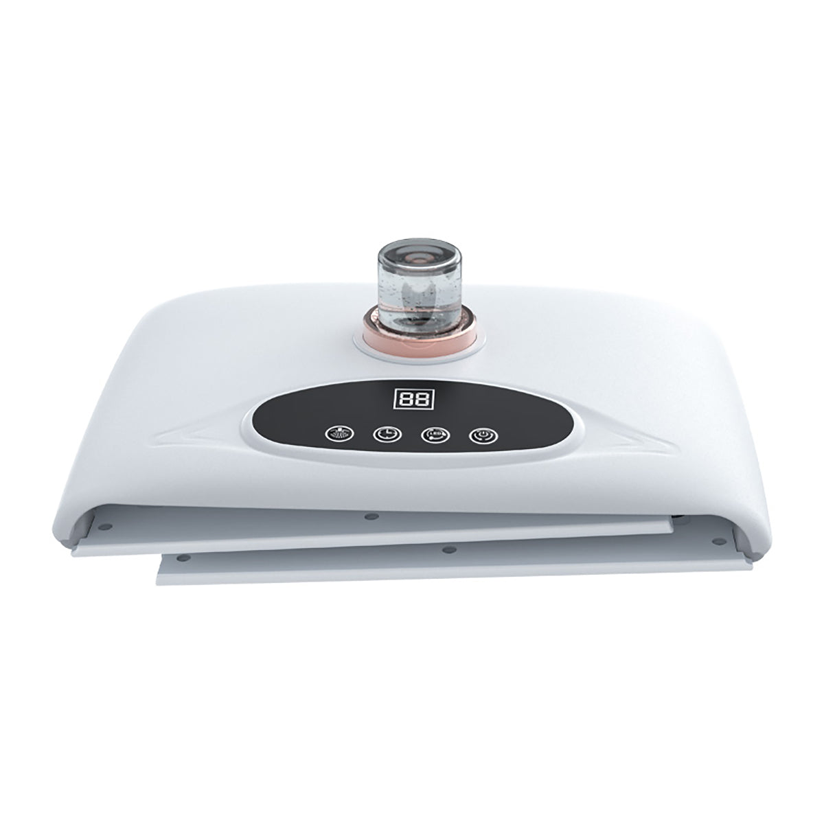SQ122 LED Hydration Spectrometer 135 Beads 8-Color Light Therapy Machine With Nano Mist Spray, Foldable PDT Photon Facial Skin Rejuvenation