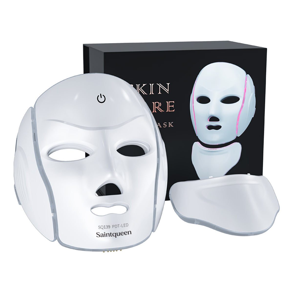 SQ139 | Microcurrent Radiance Mask 119-LED 7-Color LED Face Mask with Microcurrent
