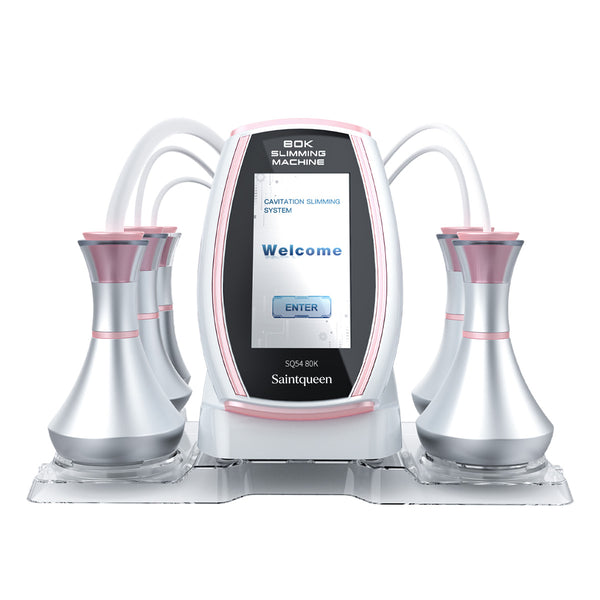 SQ54 Pro, 5in1 80K Cavitation Machine, Multipolar RF Body Shaping & Skin Lifting Device, Vacuum Massage Anti-Aging Beauty Machine for Face & Body Home Use