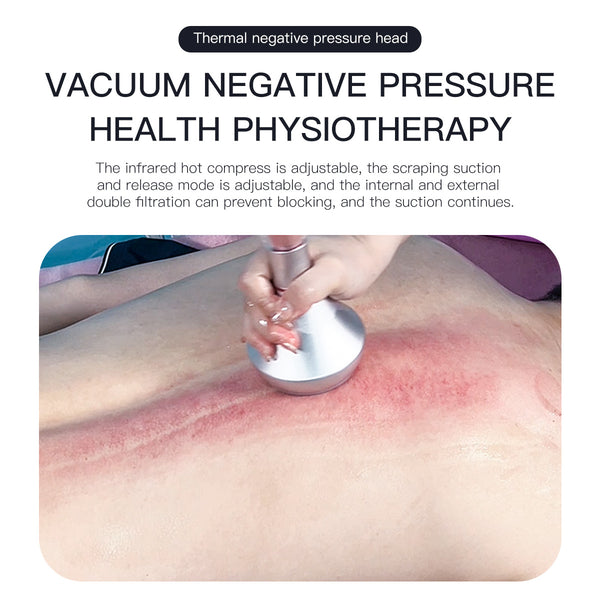 SQ52 Pro, 5in1 80K Ultrasonic Cavitation System, Multi-Polar RF Vacuum Massage Machine, Body Contouring Lymph Drainage Skin Firming Anti-Aging for Face Neck Body