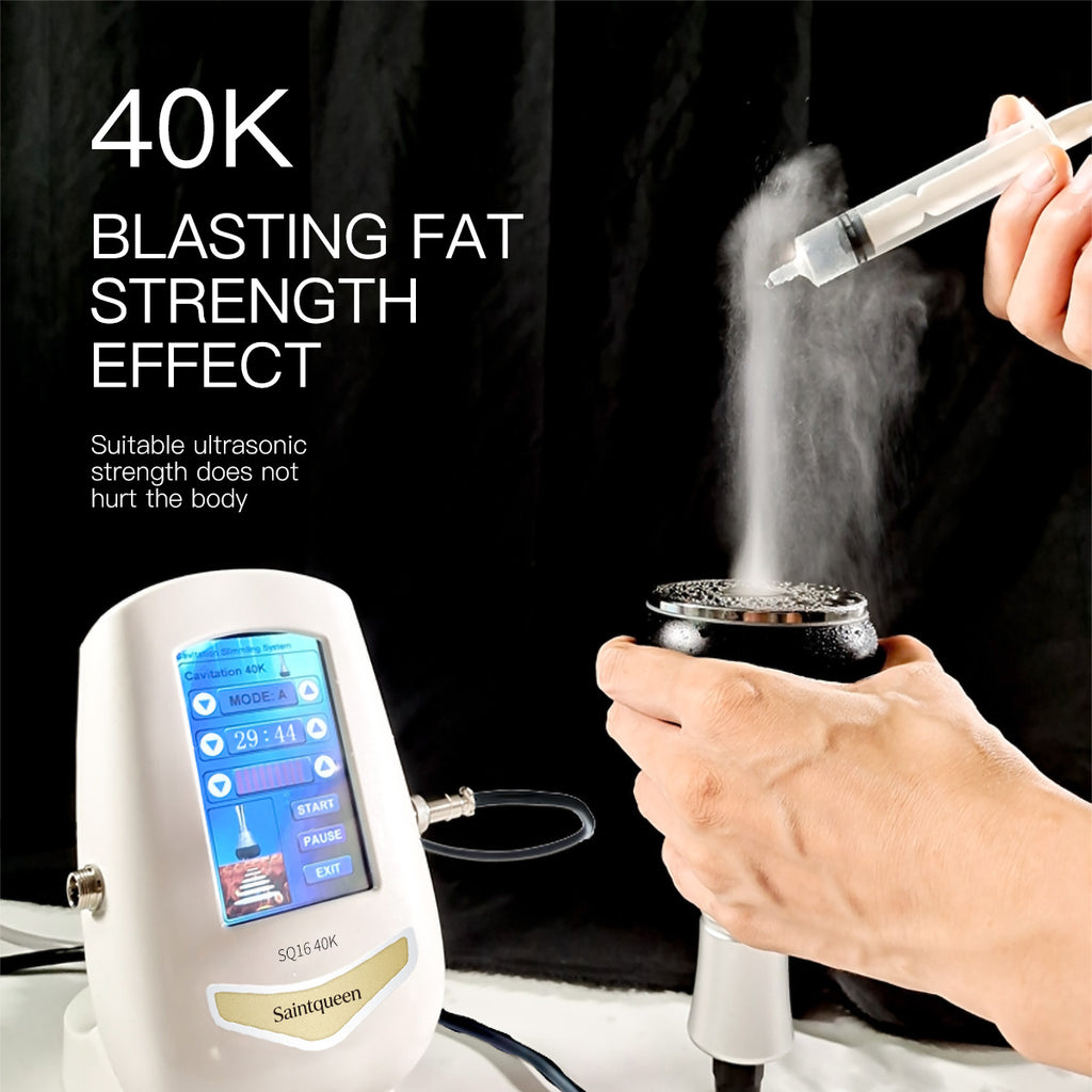 SQ16 Basic, 3in1 40K Cavitation Instrument, Body Contouring Multipolar Tripolar Tetrapolar RF Skin Lifting Tightening Body Shaping Skin Smoothing