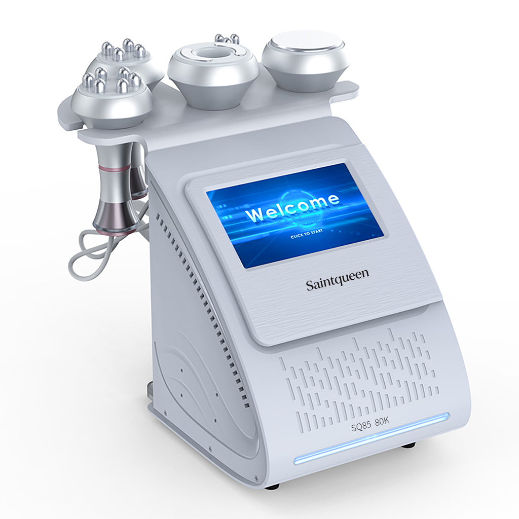 SQ85A Pro, 5in1 80K Ultrasonic Cavitation Machine | Multipolar RF & Vacuum Massage System for Body Sculpting, Skin Tightening & Facial Lifting