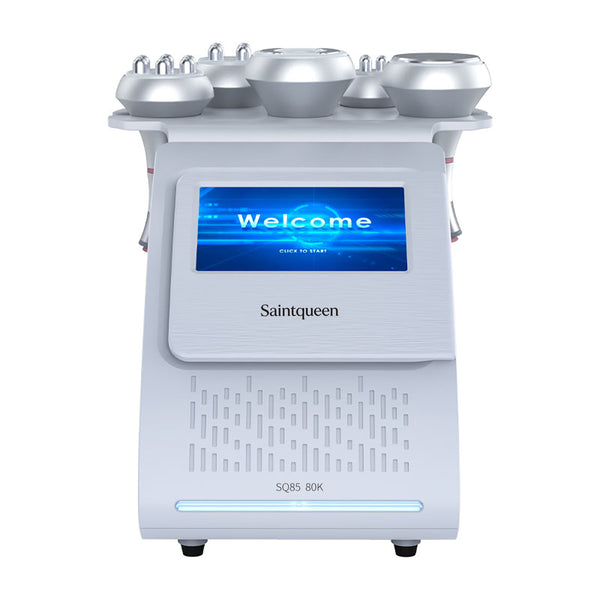 SQ85A Pro, 5in1 80K Ultrasonic Cavitation Machine | Multipolar RF & Vacuum Massage System for Body Sculpting, Skin Tightening & Facial Lifting