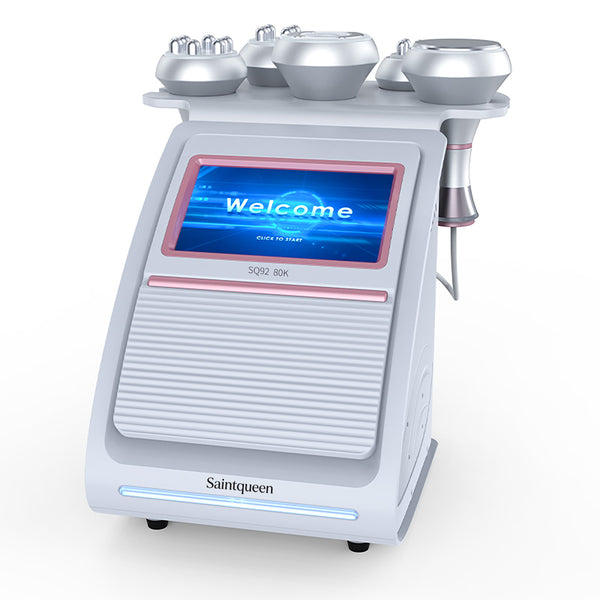SQ92A Pro, 5in1 80K Ultrasonic Cavitation Machine, Multi-Pole RF Skin Tightening Vacuum Negative Pressure Massage Body Shaping
