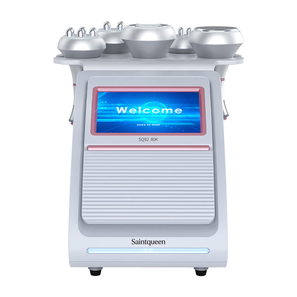 SQ92A Pro, 5in1 80K Ultrasonic Cavitation Machine, Multi-Pole RF Skin Tightening Vacuum Negative Pressure Massage Body Shaping
