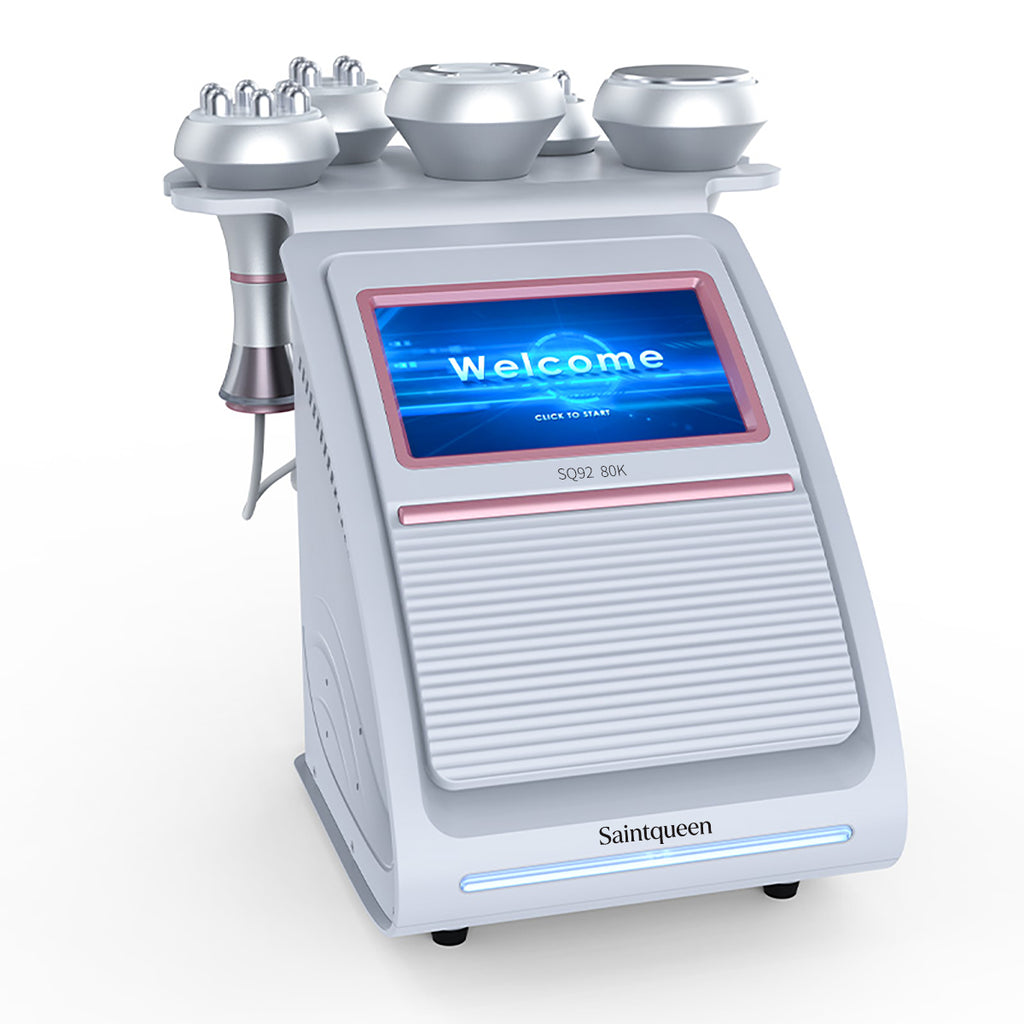 SQ92A Pro, 5in1 80K Ultrasonic Cavitation Machine, Multi-Pole RF Skin Tightening Vacuum Negative Pressure Massage Body Shaping
