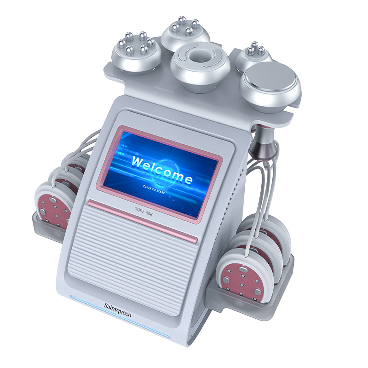 SQ92B Pro, 6in1 80K Ultrasonic Cavitation Machine | Multi-Polar RF Vacuum Lipo Laser EMS Body Sculpting Skin Tightening Beauty Device Main image