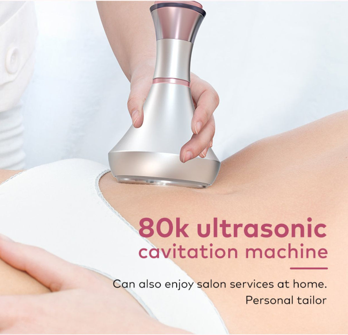 SQ121A Pro, 6in1 Body Sculpting Machine | 80K Cavitation, Multi-Polar RF, Vacuum RF, Laser Body Contouring Pads for Skin Firming Contouring Device