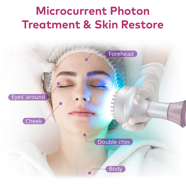 SQ121C Plus, 9in1 80K Cavitation Machine With Laser Lipo Pads Multi-Polar RF Vacuum EMS BIO LED Cold Hammer Body Sculpting Skin Tightening