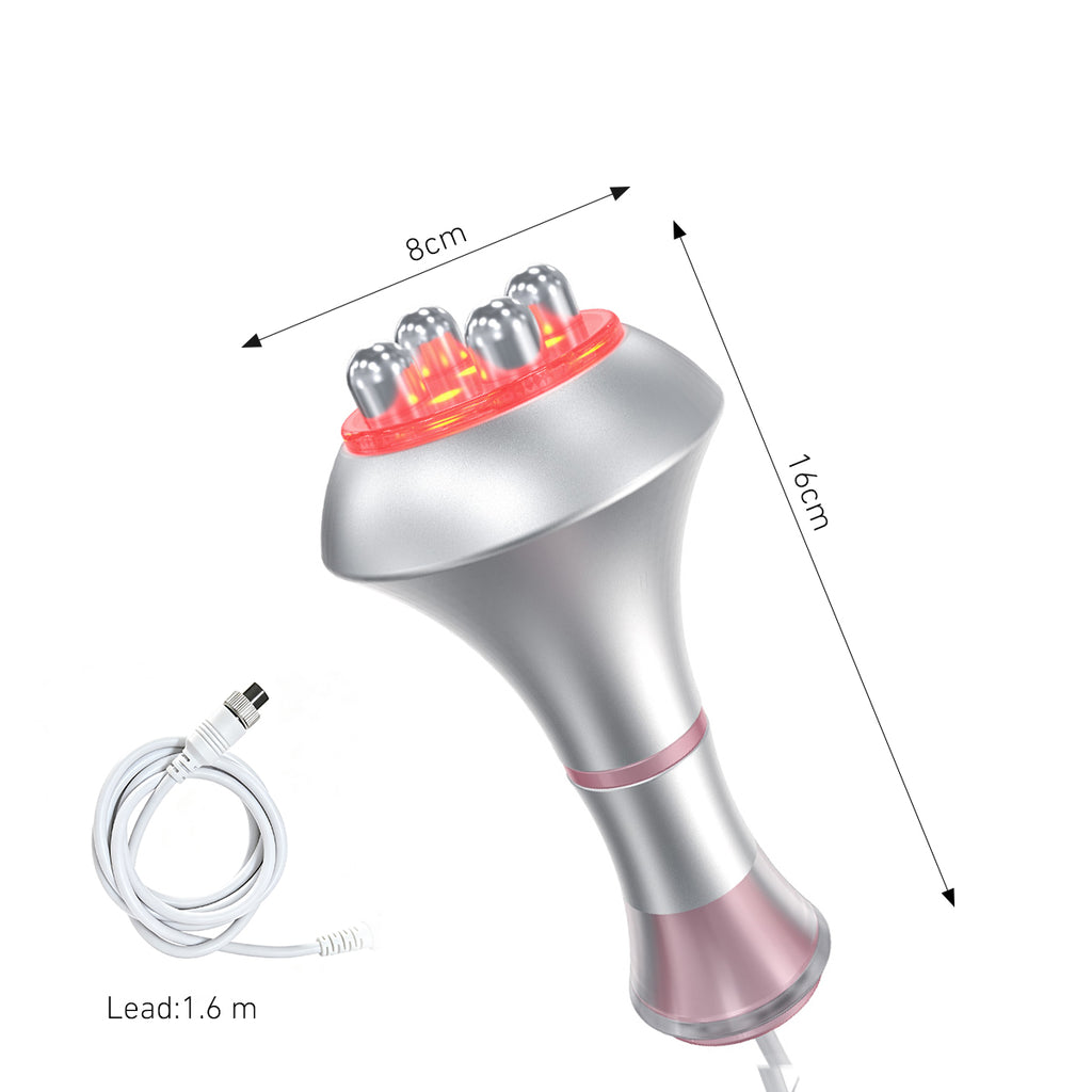 SQ121B Pro, 6in1 80K Cavitation Body Machine, RF Skin Tightening with Laser EMS Microcurrent Pad, Vacuum Negative Pressure Massage Body Contouring Shaping