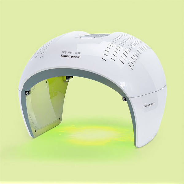 SQ1 LED Light Therapy Device, 292 Beads 7-Color Photon Facial Skin Rejuvenation Machine, Red Blue Green PDT for Face Skin Care Anti-Aging Acne Oil Control