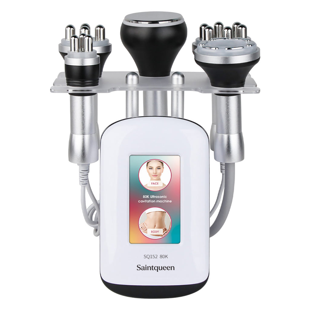 SQ152 Pro, 5in1 80K Ultrasonic Cavitation & Multi-Polar RF for Body Shaping, Face Lifting, Wrinkle Reduction & Skin Elasticity Improvement