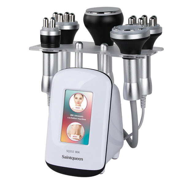 SQ152 Pro, 5in1 80K Ultrasonic Cavitation & Multi-Polar RF for Body Shaping, Face Lifting, Wrinkle Reduction & Skin Elasticity Improvement