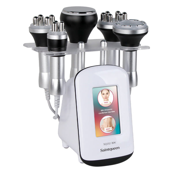 SQ152 Pro, 5in1 80K Ultrasonic Cavitation & Multi-Polar RF for Body Shaping, Face Lifting, Wrinkle Reduction & Skin Elasticity Improvement