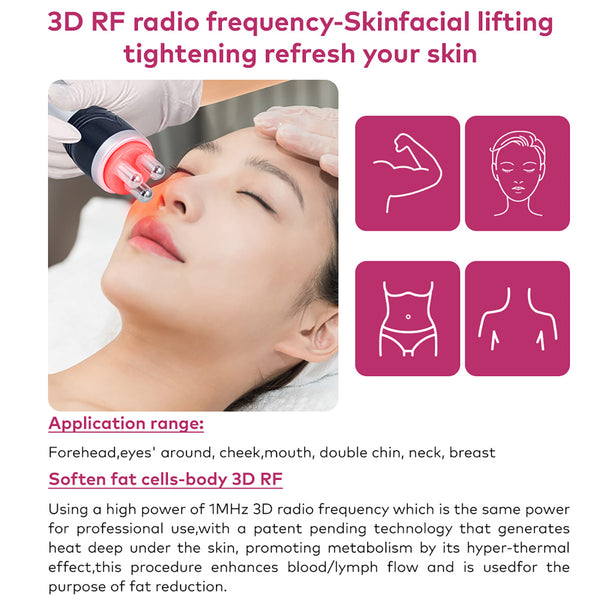 SQ152 Pro, 5in1 80K Ultrasonic Cavitation & Multi-Polar RF for Body Shaping, Face Lifting, Wrinkle Reduction & Skin Elasticity Improvement