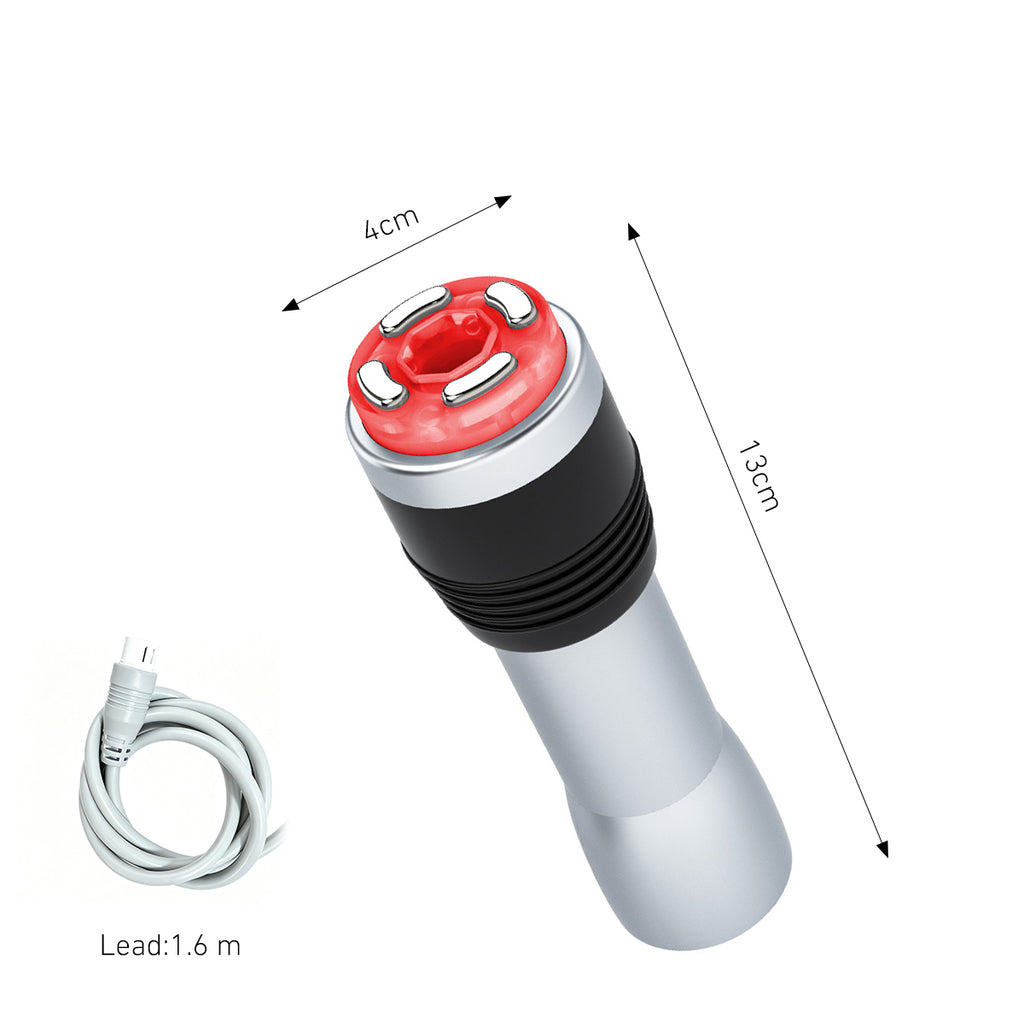 SQ166 Ultra, 80K Cavitation Radio Frequency Vacuum Massager, All-in-One Salon Beauty Equipment with EMS Laser Pad, Multiple Working Handles