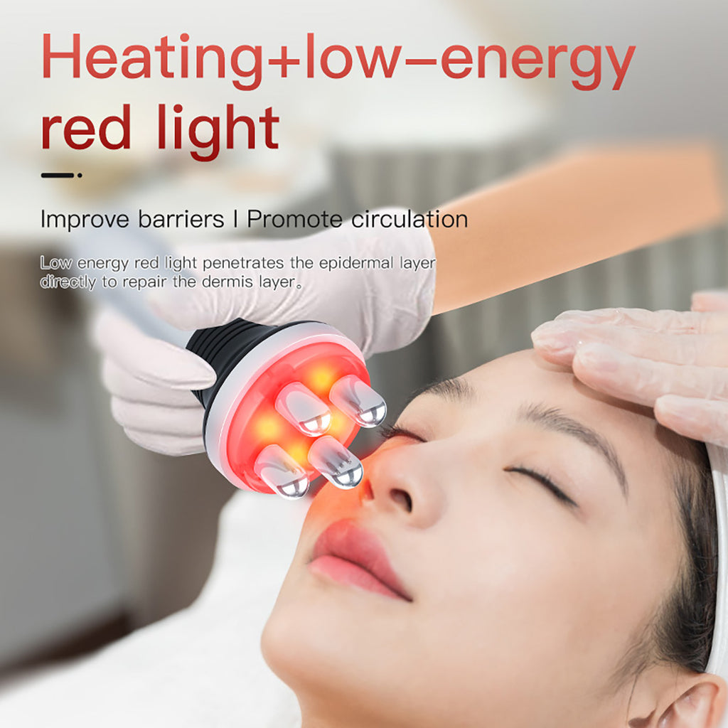SQ166 Ultra, 80K Cavitation Radio Frequency Vacuum Massager, All-in-One Salon Beauty Equipment with EMS Laser Pad, Multiple Working Handles