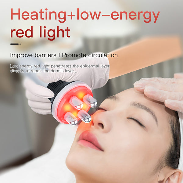 SQ166 Ultra, 80K Cavitation Radio Frequency Vacuum Massager, All-in-One Salon Beauty Equipment with EMS Laser Pad, Multiple Working Handles