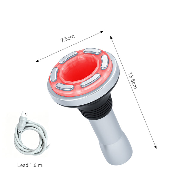 SQ166 Ultra, 80K Cavitation Radio Frequency Vacuum Massager, All-in-One Salon Beauty Equipment with EMS Laser Pad, Multiple Working Handles