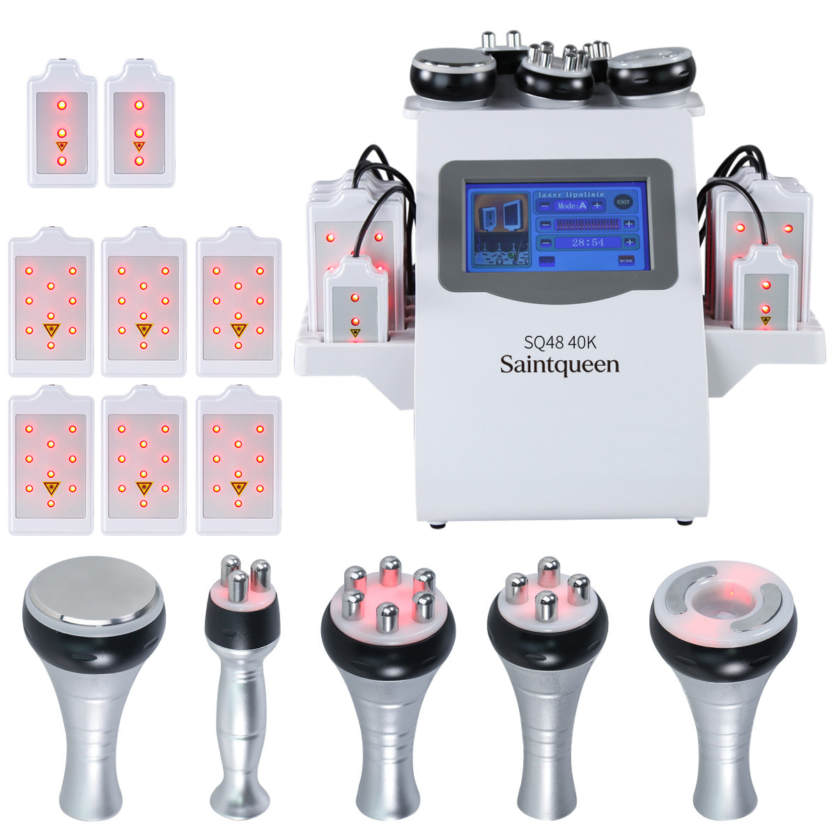 SQ48 Pro 6-i-1 40K-kavitationsapparat med laserplader Sekundært billede