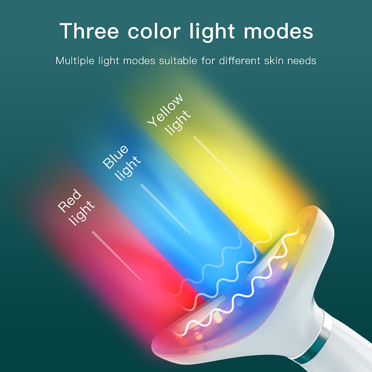 SQ106 Apparecchio EMS per collo e viso con LED Immagine secondaria del prodotto